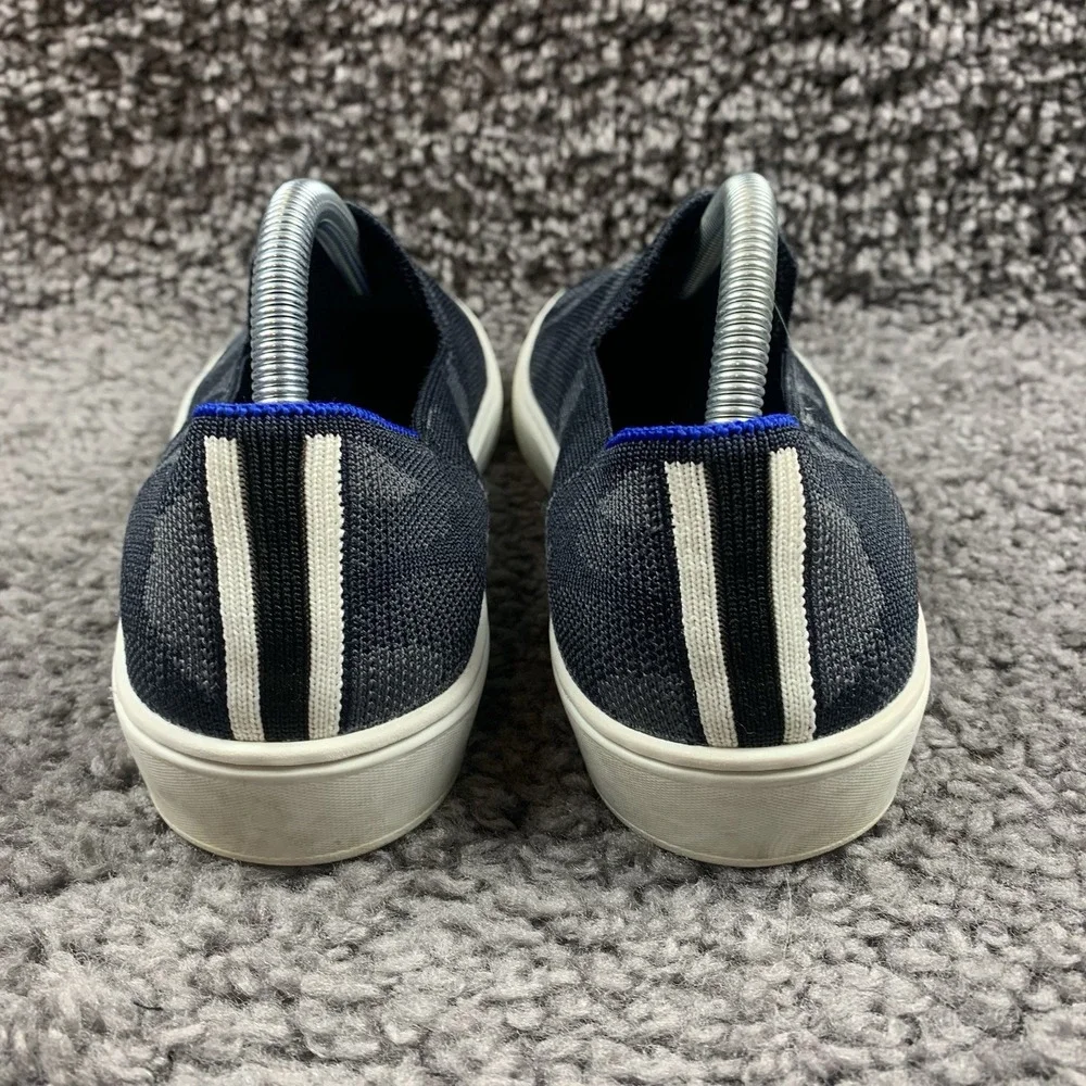 Rothy's The Sneaker Gray Camo Slip On Round Toe Flats Shoes Womens Size 6.5
